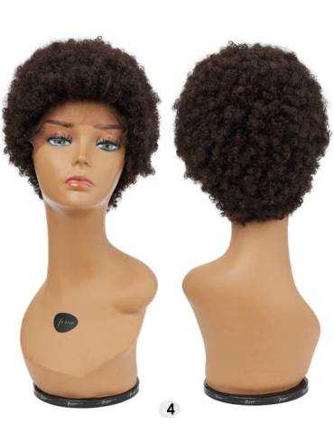 Perruque afro court lace wig crépus Natural Curl Feme Perruque afro court lace wig crépus Natural Curl Feme