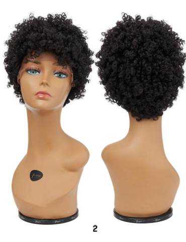 Perruque afro court lace wig crépus Soft Natural Curl Feme Perruque afro court lace wig crépus Soft Natural Curl Feme