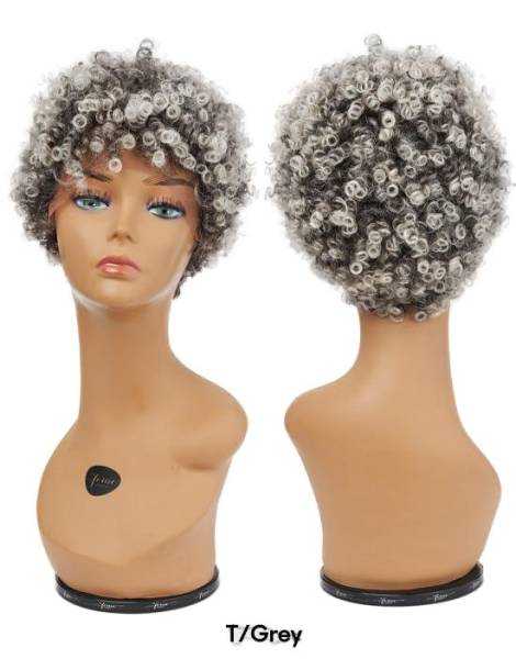 Perruque afro court lace wig crépus Soft Natural Curl Feme