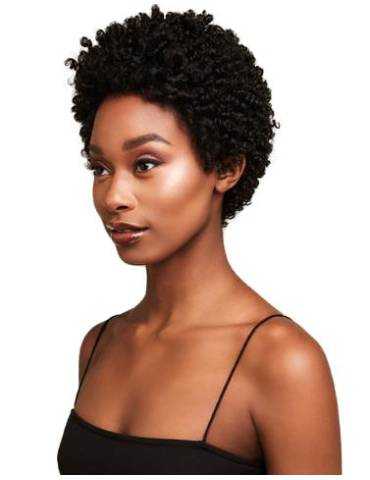 Perruque afro court lace wig crépus Super Coilled Pixie Feme