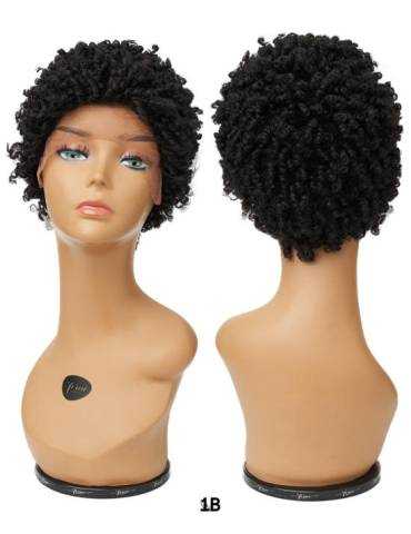 Perruque afro court lace wig crépus Super Coilled Pixie Feme Perruque afro court lace wig crépus Super Coilled Pixie Feme