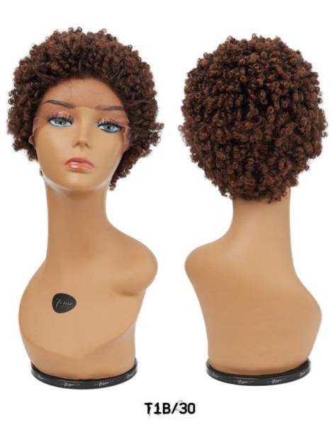 Perruque afro court lace wig crépus Super Coilled Pixie Feme