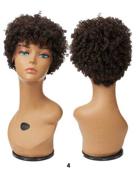 Perruque afro court lace wig crépus Soft Natural Curl Feme