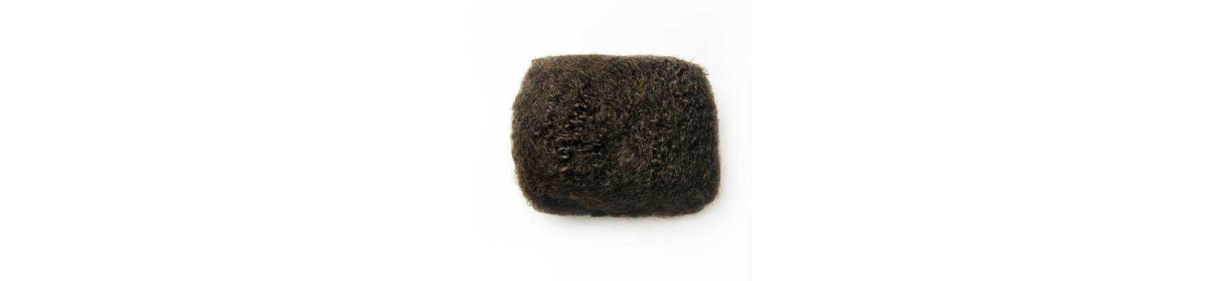 Cabello 100% Humano Natural Afro Dreadlocks Cyrus color 2 castaño oscuro
