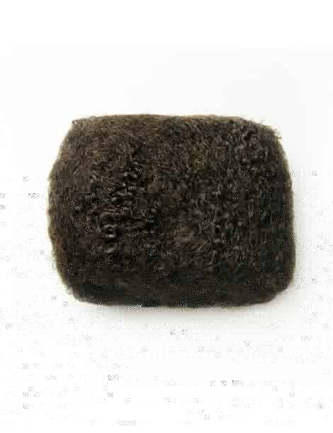 100% Menschenhaar krauses Afro-Naturhaar vracs Dreadlocks Cyrus Farbe 2 dunkelbraun