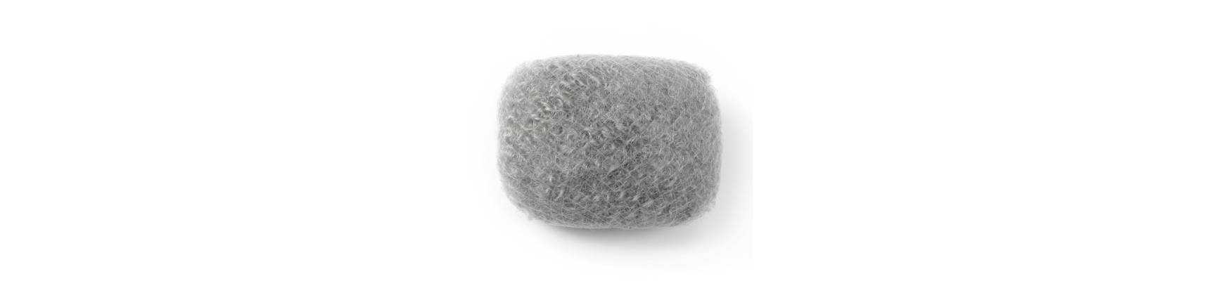 100% Cabello Humano Natural Afro Rastas Cyrus color gris