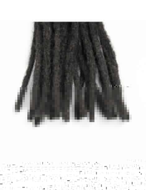 10 Extensions locks crochet cheveux naturel afro crépus couleur