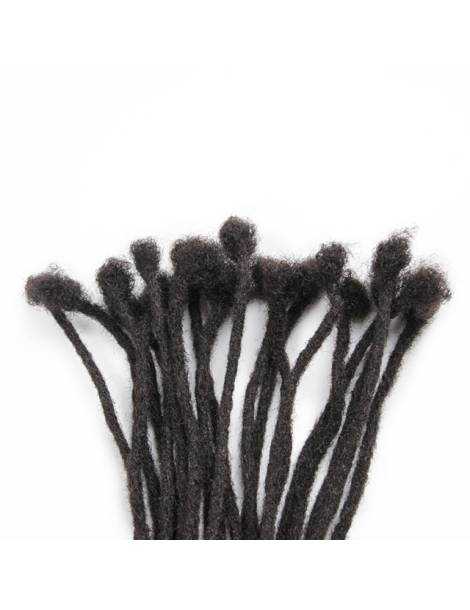 10 Extensions locks crochet cheveux naturel afro crépus couleur