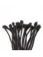 10 Extensions locks crochet cheveux naturel afro crépus couleur