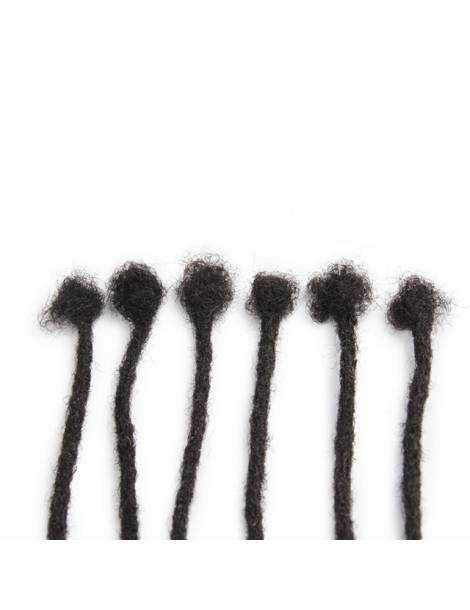 10 Extensions locks crochet cheveux naturel afro crépus couleur