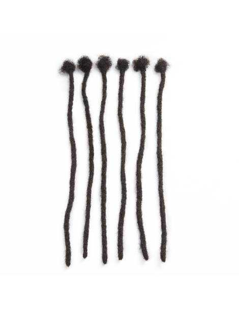 10 Extensions locks crochet cheveux naturel afro crépus couleur
