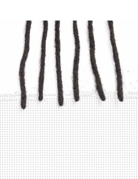 10 Extensions locks crochet cheveux naturel afro crépus couleur