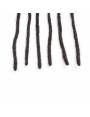 10 Extensions locks crochet cheveux naturel afro crépus couleur