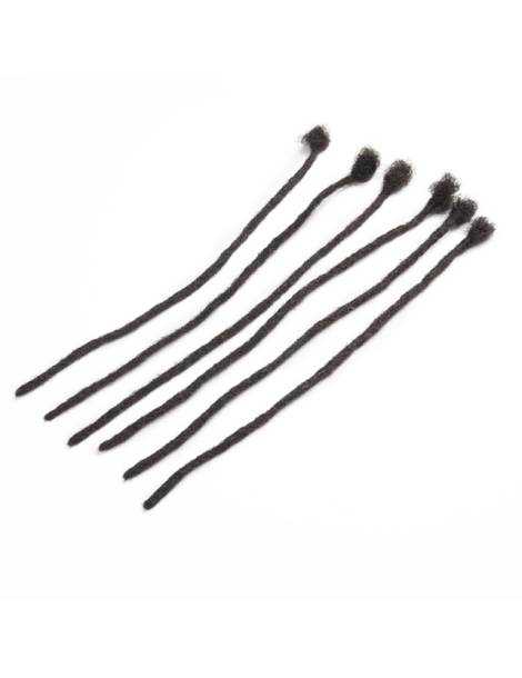 10 Extensions locks crochet cheveux naturel afro crépus couleur