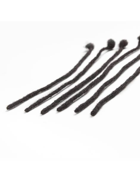 10 Extensions locks crochet cheveux naturel afro crépus couleur