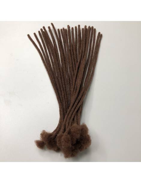 10 Extensions locks crochet en cheveux naturel afro crépus