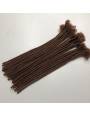 10 Extensions locks crochet en cheveux naturel afro crépus