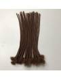 10 Extensions locks crochet en cheveux naturel afro crépus