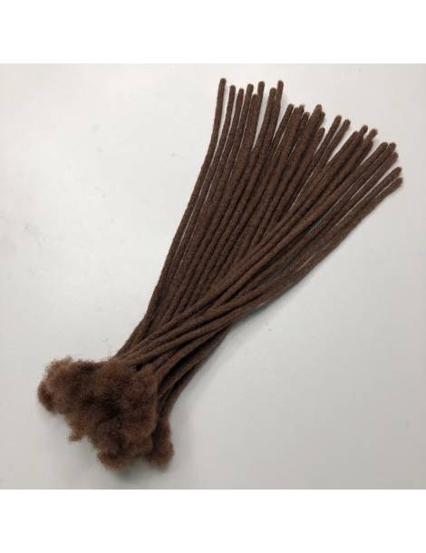 10 Extensions locks crochet en cheveux naturel afro crépus