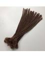 10 Extensions locks crochet en cheveux naturel afro crépus