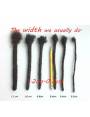 10 Extensions locks crochet en cheveux naturel afro crépus