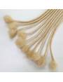 10 Extensions locks crochet en cheveux naturel afro crépus