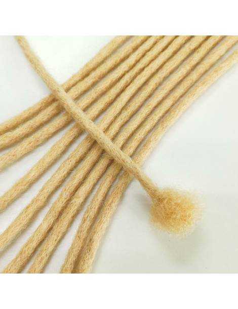 10 Extensions locks crochet en cheveux naturel afro crépus