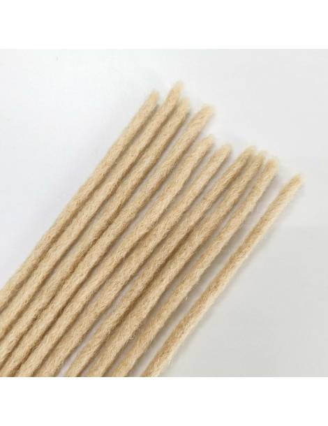 10 Extensions locks crochet en cheveux naturel afro crépus