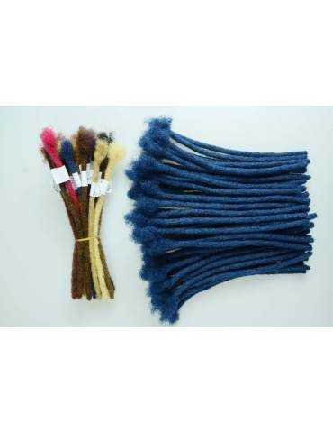 10 Extensions locks crochet en cheveux naturel afro crépus