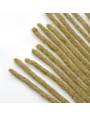 10 Extensions locks crochet en cheveux naturel afro crépus