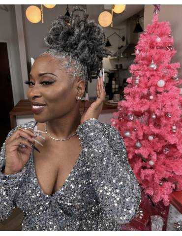 10 Extensions locks crochet cheveux naturel afro crépus couleur 10 Extensions locks crochet cheveux naturel afro crépus couleur