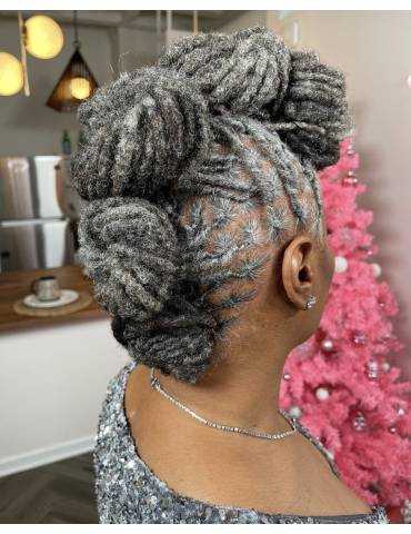 10 Extensions locks crochet cheveux naturel afro crépus couleur 10 Extensions locks crochet cheveux naturel afro crépus couleur