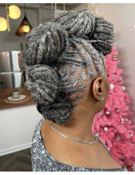 10 Extensions locks crochet cheveux naturel afro crépus couleur