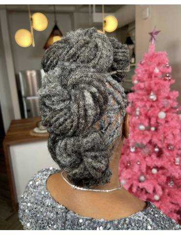 10 Extensions locks crochet cheveux naturel afro crépus couleur 10 Extensions locks crochet cheveux naturel afro crépus couleur