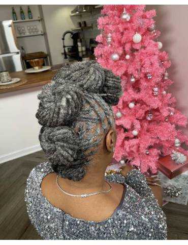 10 Extensions locks crochet cheveux naturel afro crépus couleur 10 Extensions locks crochet cheveux naturel afro crépus couleur