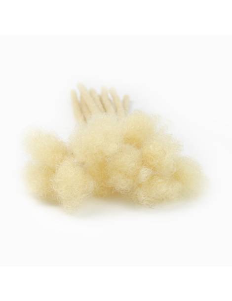 10 Extensions locks crochet cheveux naturel afro crépus couleur