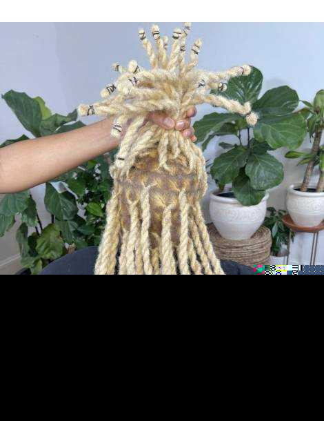10 Extensions locks crochet cheveux naturel afro crépus couleur