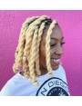 10 Extensions locks crochet cheveux naturel afro crépus couleur