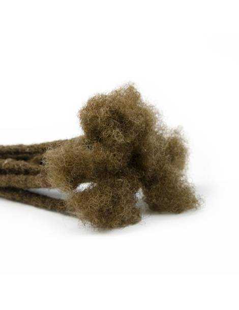 10 Extensions locks crochet cheveux naturel afro crépus couleur