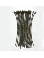10 Extensions locks crochet cheveux naturel afro crépus couleur