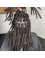 10 Extensions locks crochet cheveux naturel afro crépus couleur