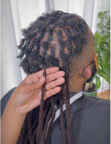 10 Extensions locks crochet cheveux naturel afro crépus couleur 10 Extensions locks crochet cheveux naturel afro crépus couleur