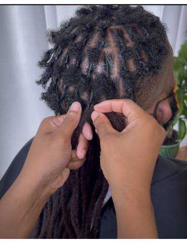 10 Extensions locks crochet cheveux naturel afro crépus couleur 10 Extensions locks crochet cheveux naturel afro crépus couleur