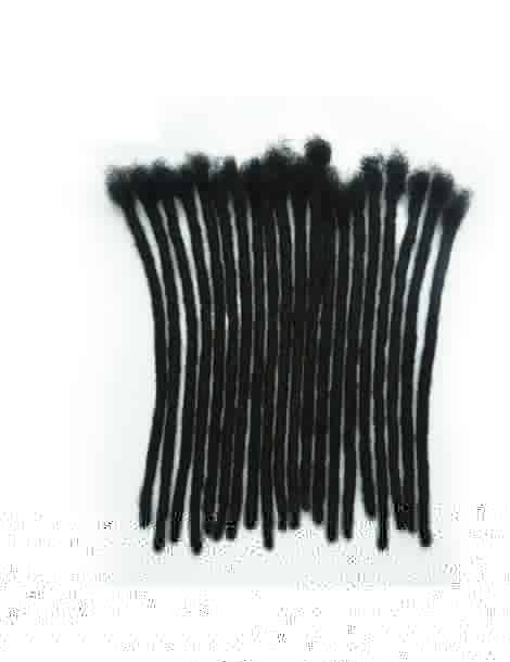 10 Extensions locks crochet cheveux naturel afro crépus couleur