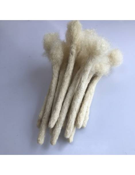 10 Extensions locks crochet cheveux naturel afro crépus couleur