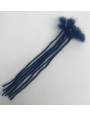 20 Extensions locks crochet en cheveux naturel afro crépus