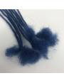 20 Extensions locks crochet en cheveux naturel afro crépus