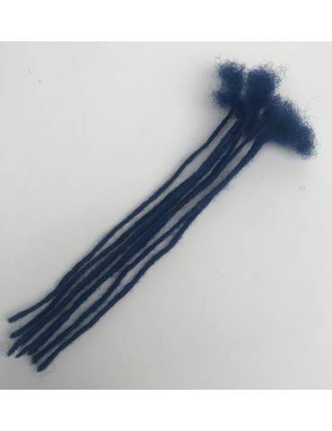 10 Extensions locks crochet en cheveux naturel afro crépus