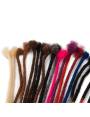 20 Extensions locks crochet en cheveux naturel afro crépus