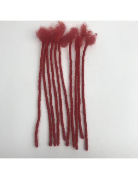 20 Extensions locks crochet en cheveux naturel afro crépus